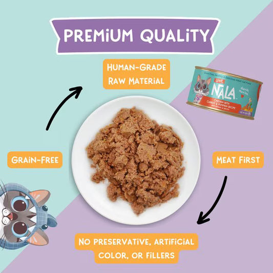 Love, Nala Paté - Pollo con Zanahoria & Calabaza