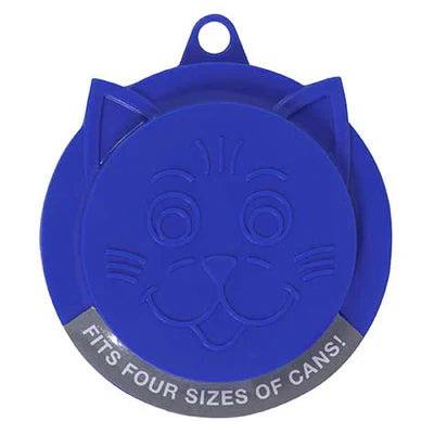Petmate Kitty Kaps - Cubrelata para Comida (Azul)