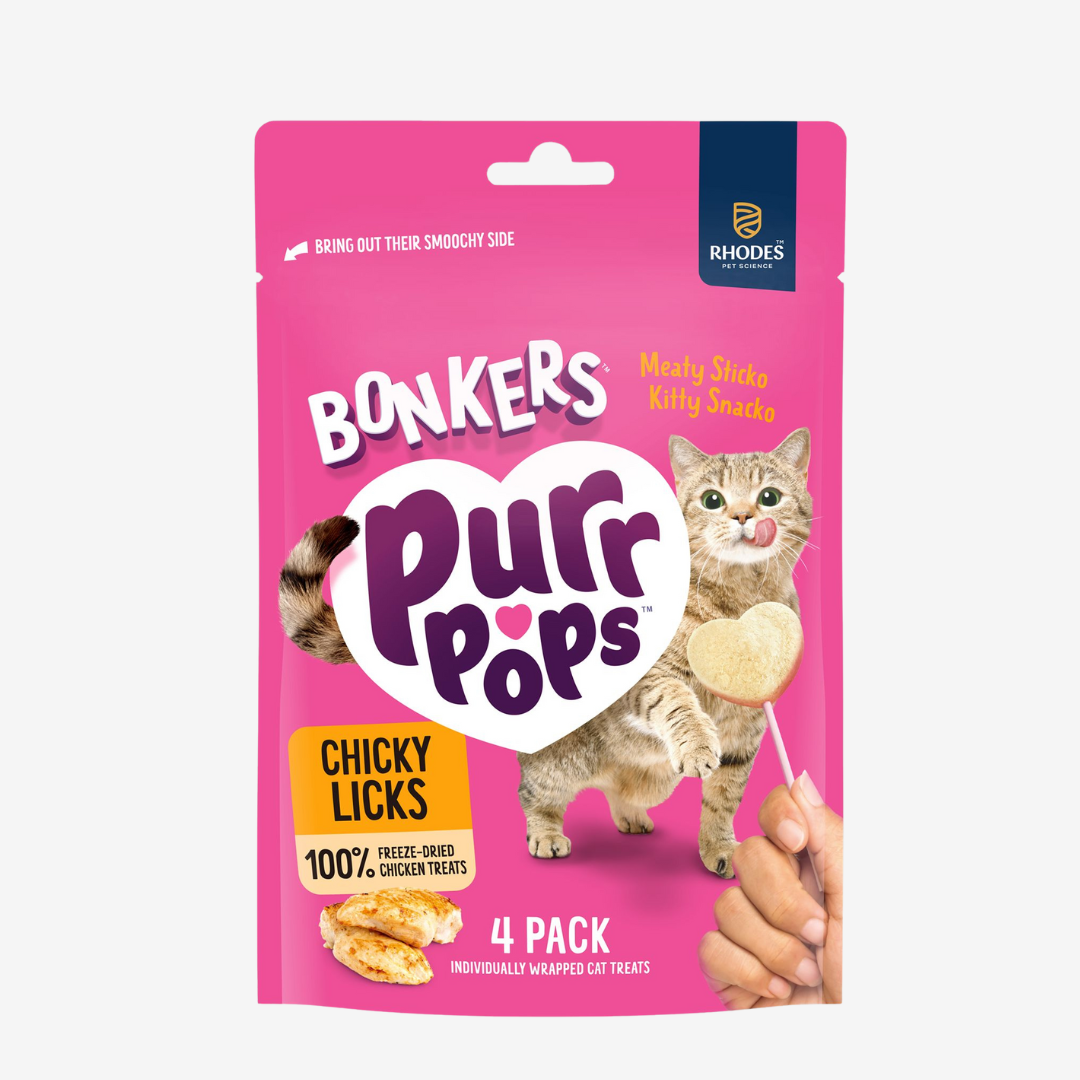 Bonkers Purr Pops – Snack individual de Pollo