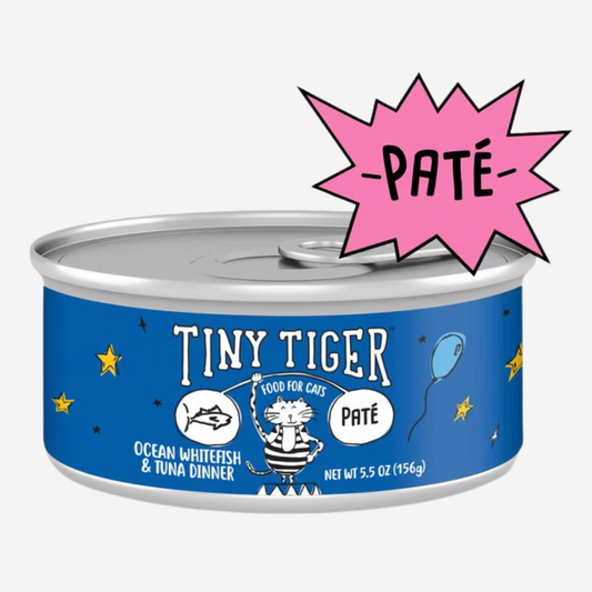 Tiny Tiger Paté - Ocean Whitefish & Tuna