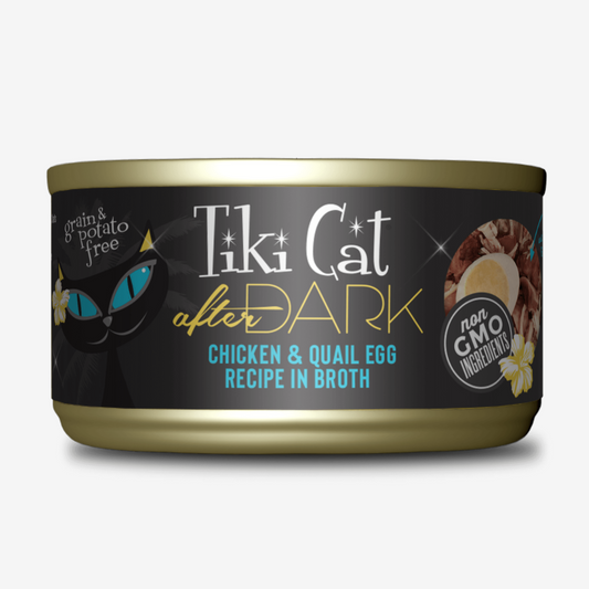Tiki Cat After Dark - Pollo & Huevo de Codorniz