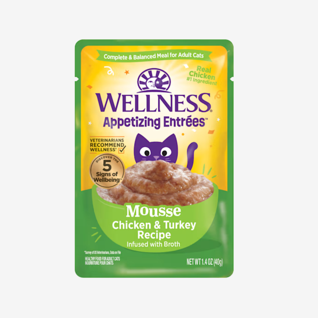 Wellness Appetizing Entrees Mousse -  Pollo & Pavo