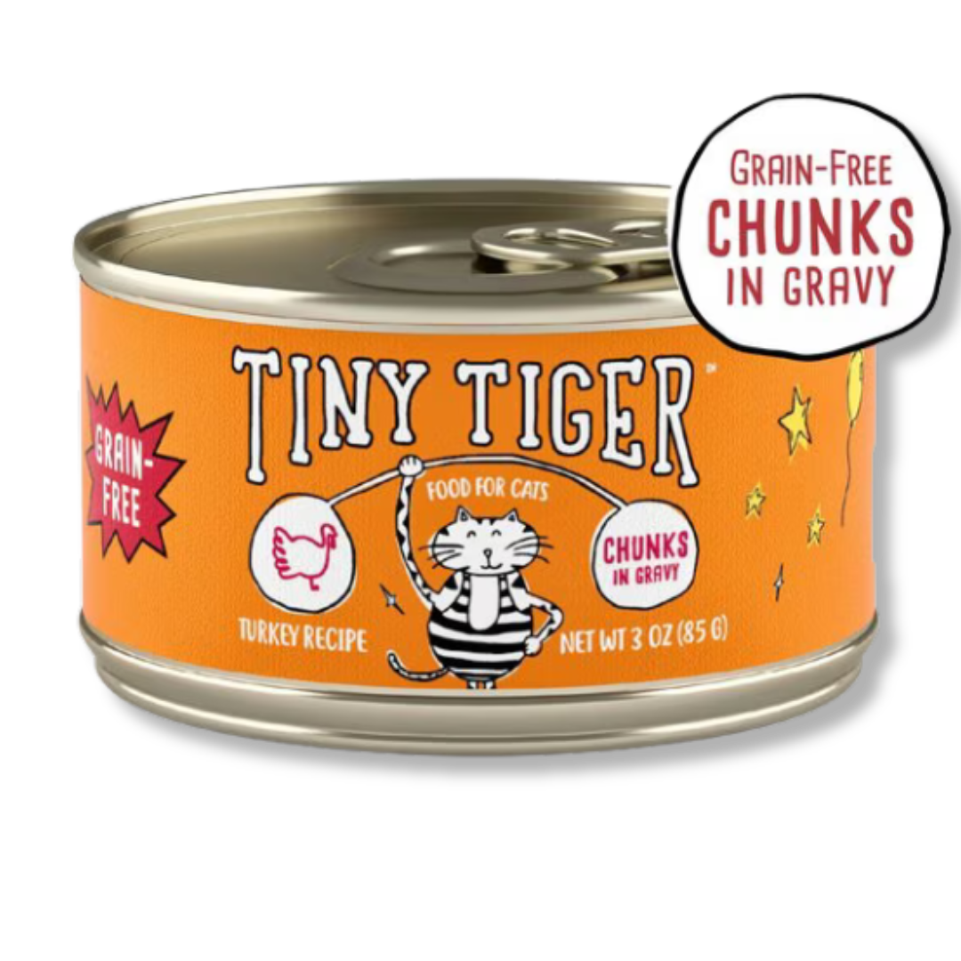 Tiny Tiger Chunks in EXTRA Gravy - Pavo