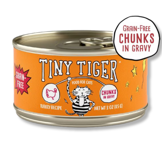 Tiny Tiger Chunks in EXTRA Gravy - Pavo