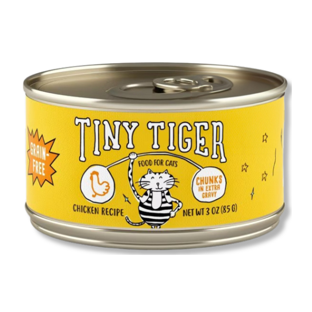 Tiny Tiger Chunks in EXTRA Gravy - Pollo