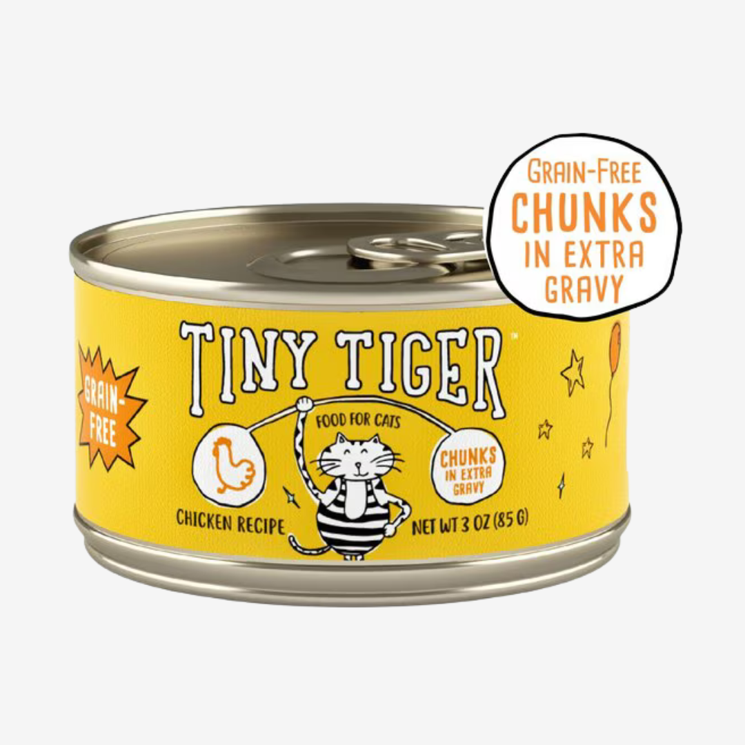 Tiny Tiger Chunks in EXTRA Gravy - Pollo