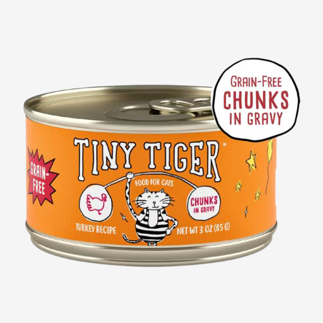 Tiny Tiger Chunks in EXTRA Gravy - Pavo