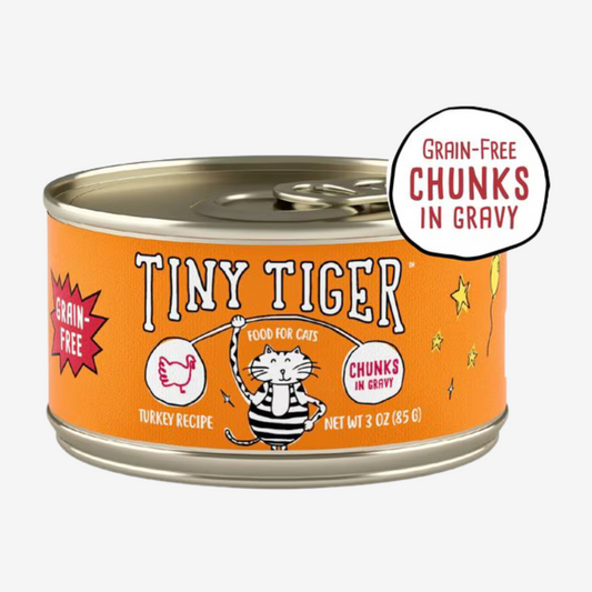 Tiny Tiger Chunks in EXTRA Gravy - Pavo